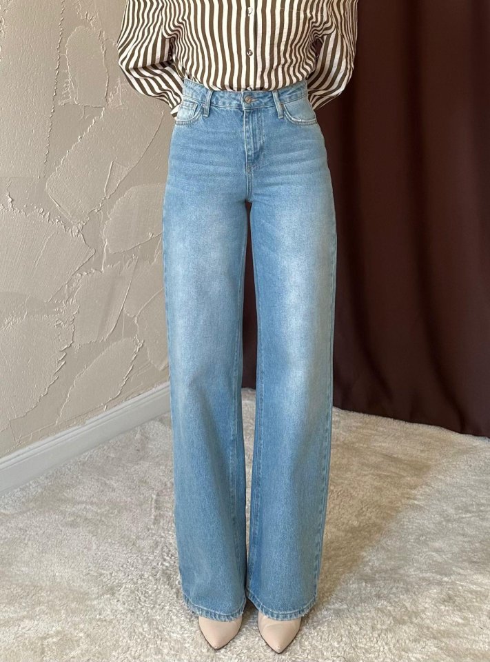 Siyah Comfy Jeans Pantolon